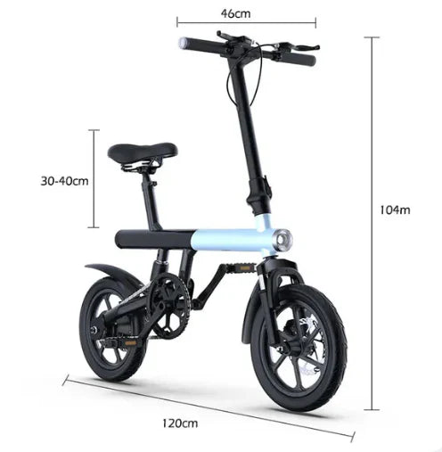 Arabian Cart C4 Folding Electric Bicycle 36V 350W