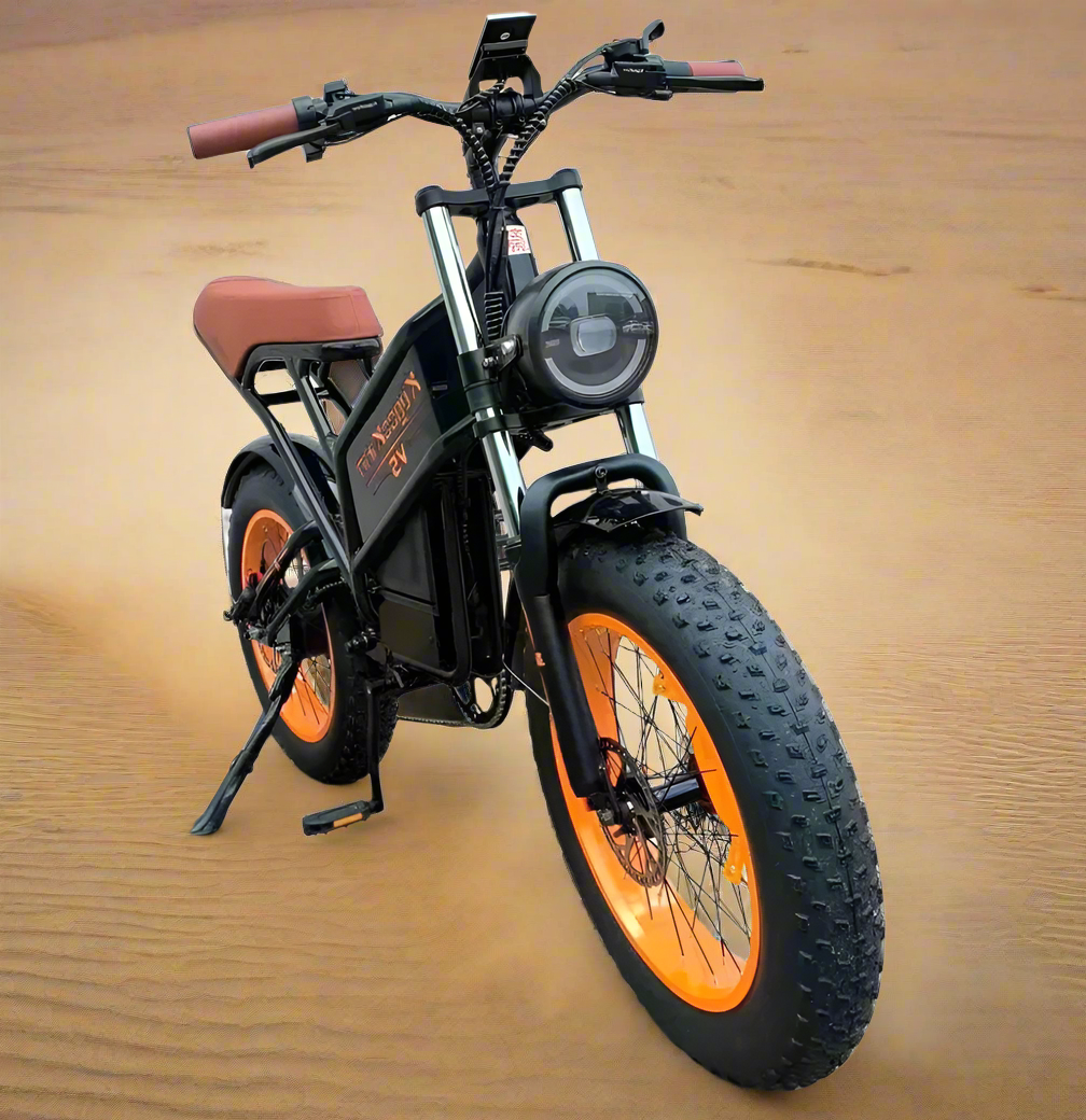 Kugoo Kirin V5 Fat Tire Electric Bike 1000W 55km Range