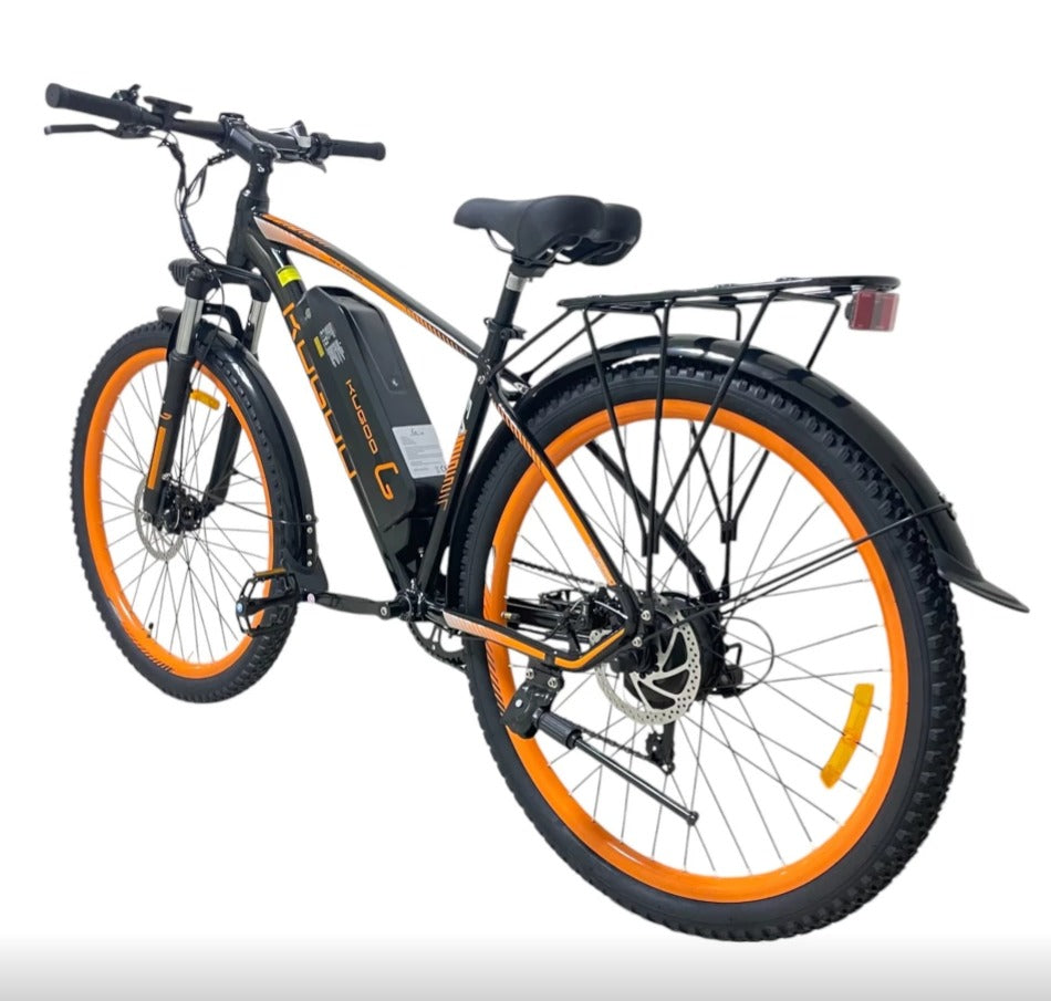 Kugoo Kirin V3 Black Electric Bike for City and Mountain Riding