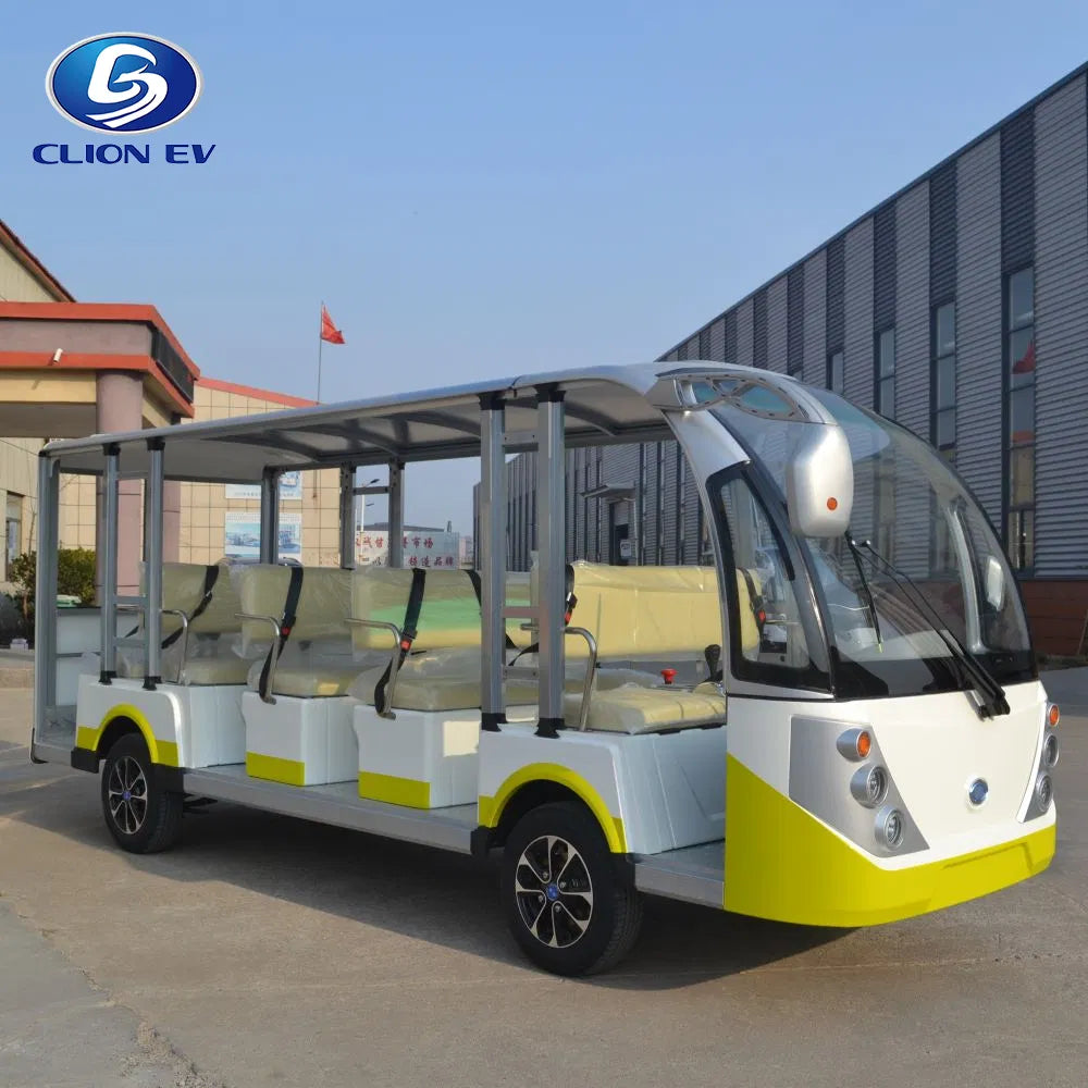 Villa Resort 14 Passenger Electric Tourist Sightseeing Mini Bus