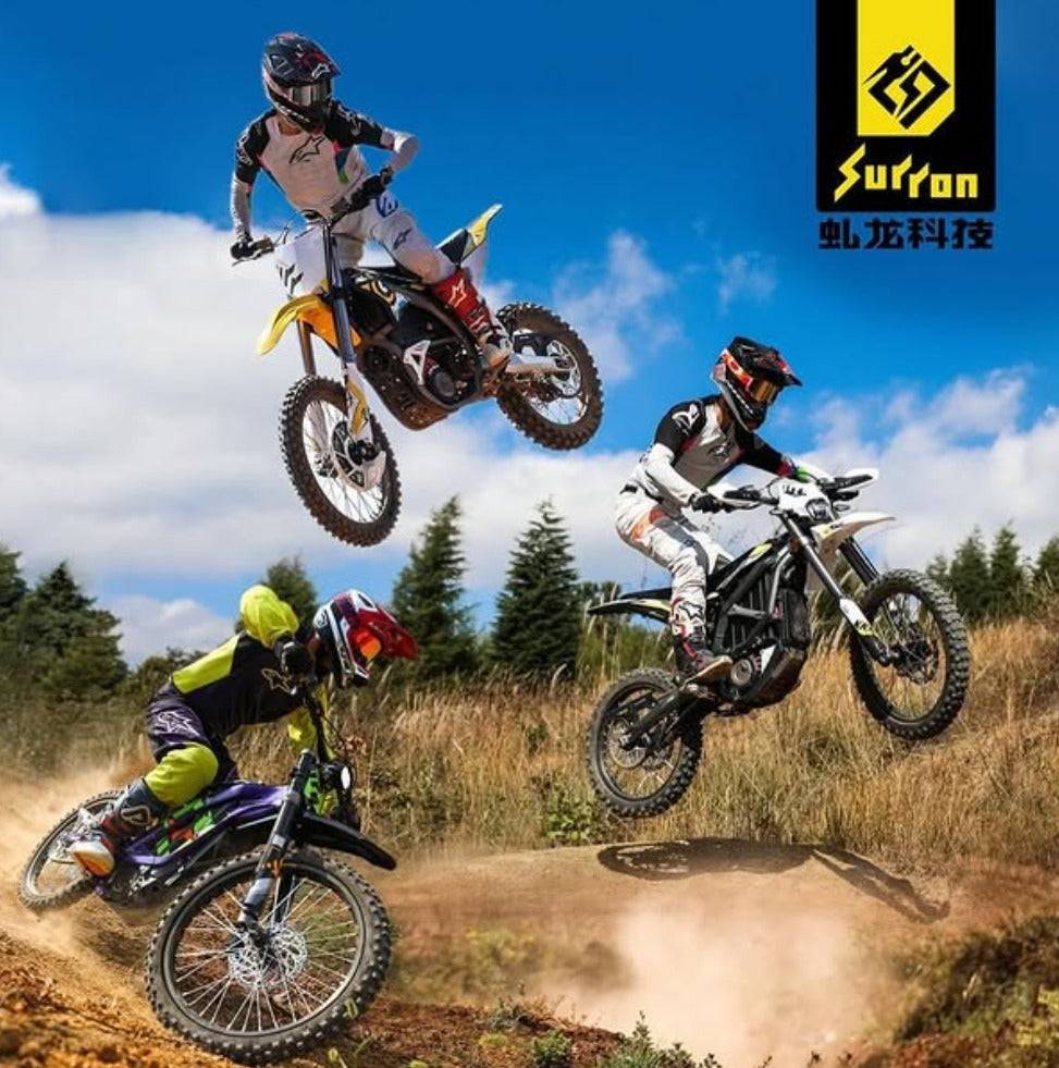 دراجة كهربائية للطرق الوعرة من Surron Light Bee X، بقوة 6000 واط و40 أمبير/ساعة، إصدار أسود