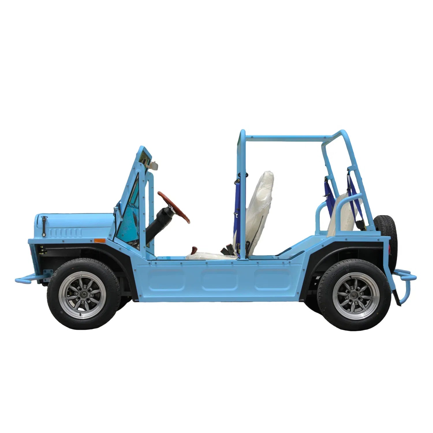 Full Aluminum Alloy EEC Mini Moke Electric Sightseeing Buggy Car Moke Golf Cart