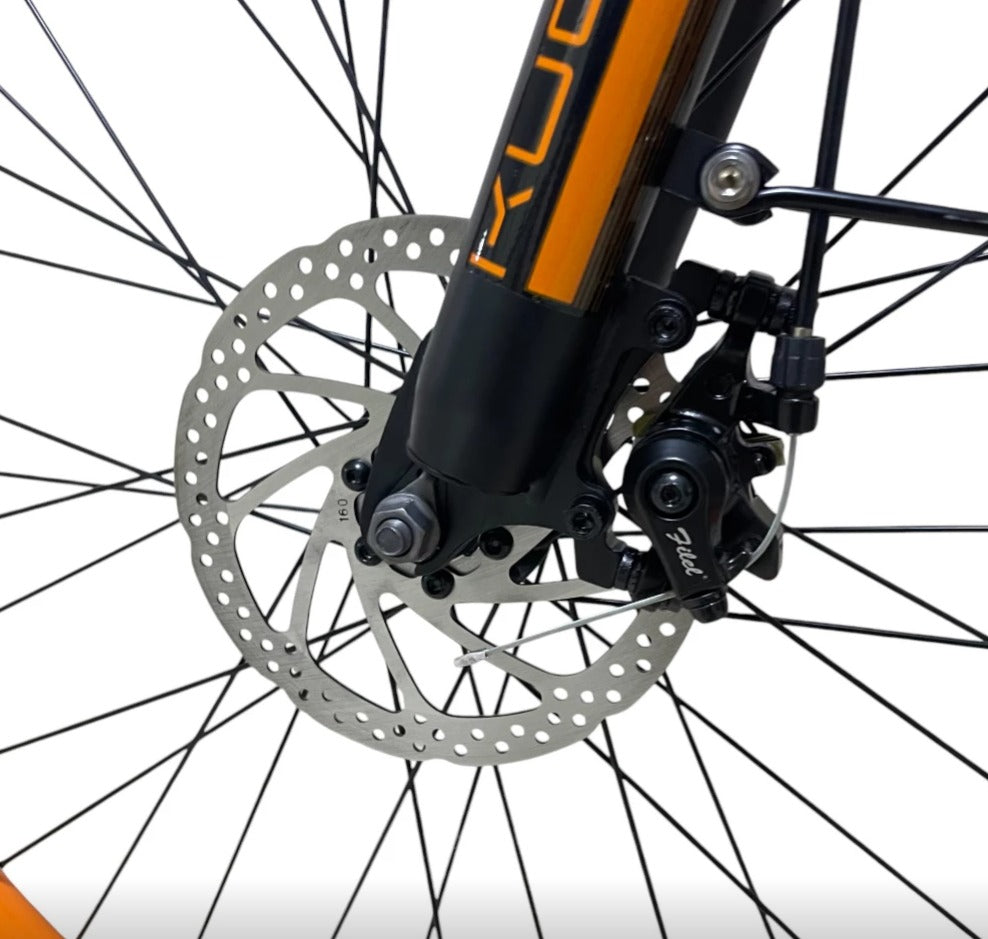 Kugoo Kirin V3 Black Electric Bike for City and Mountain Riding