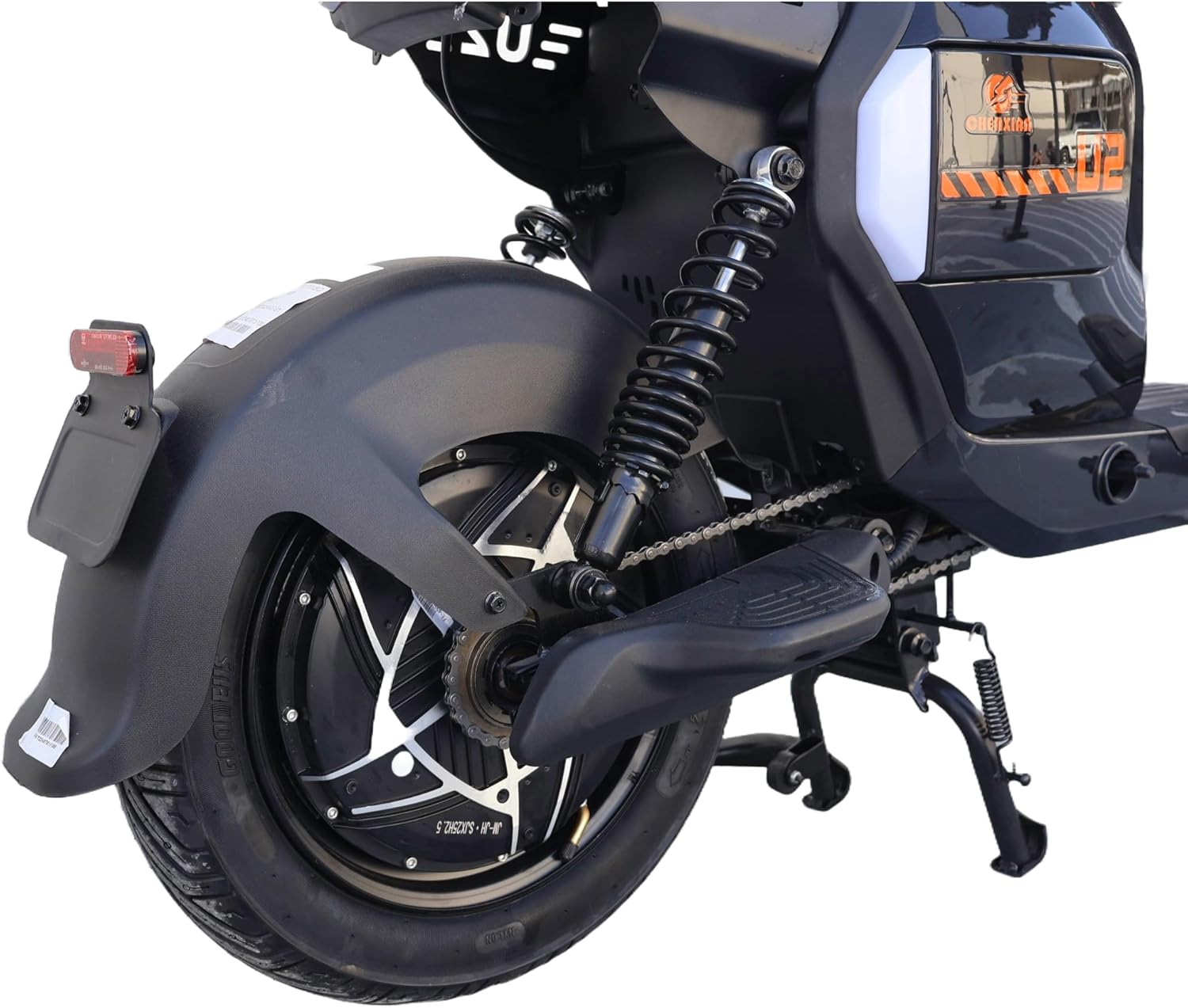 U2 Electric Scooter 48V 20A 400W Stylish City Rider With comfortable seat Ring Light