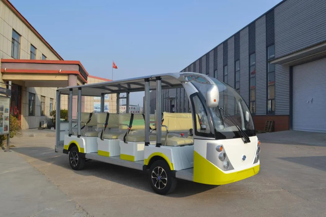 Villa Resort 14 Passenger Electric Tourist Sightseeing Mini Bus