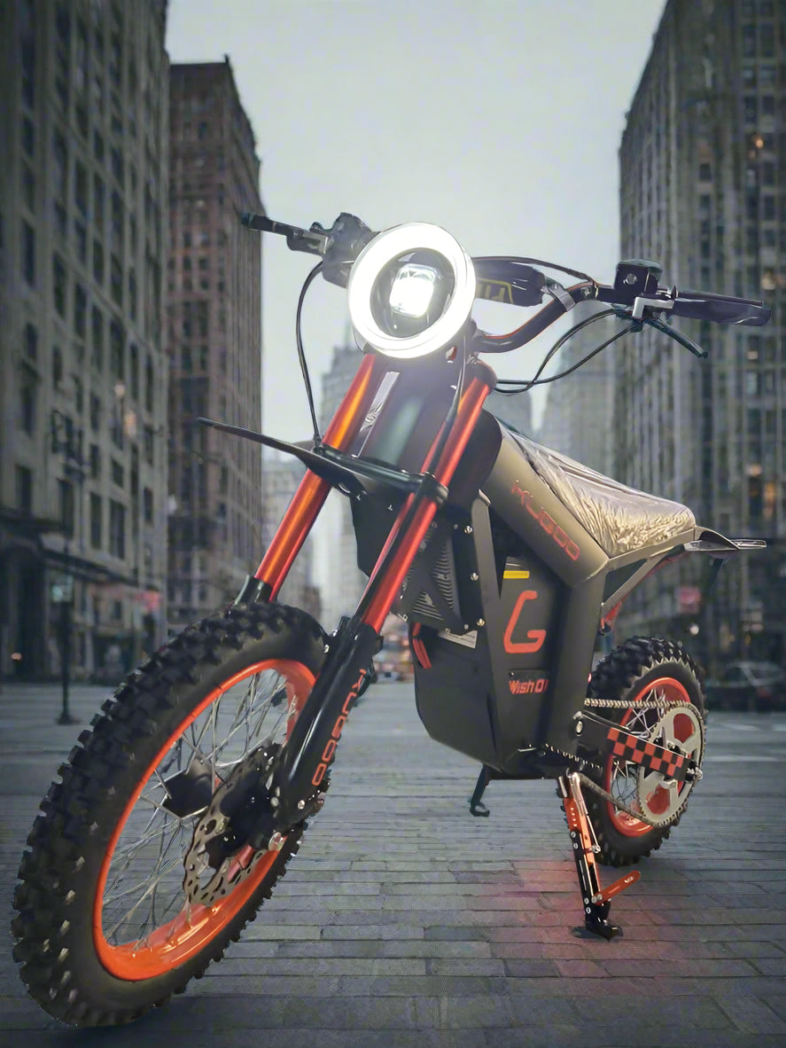 Kugoo Wish01 All Terrain Electric Bike 48V 21Ah with 3000W Peak Power