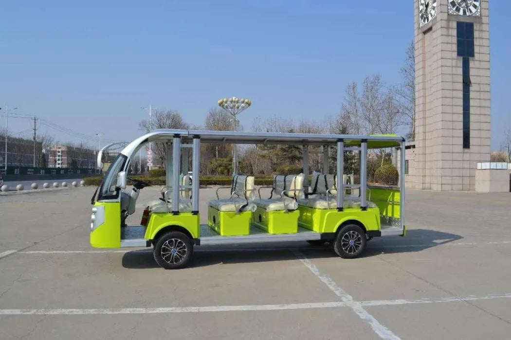 Villa Resort 14 Passenger Electric Tourist Sightseeing Mini Bus
