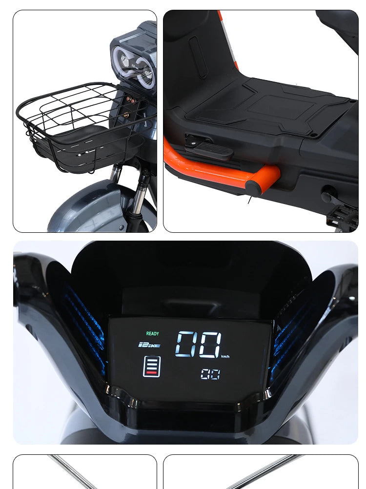Minions Eyes City Rider Electric Bike 48V 20Ah with 500W Motor