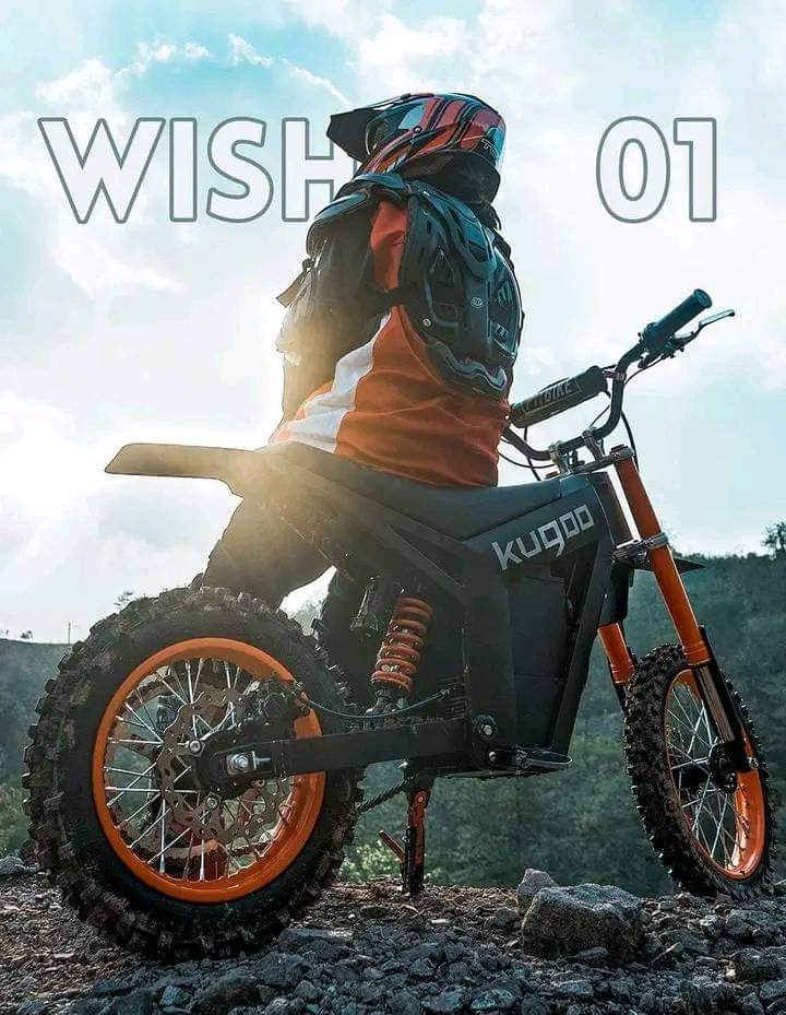 Kugoo Wish01 All Terrain Electric Bike 48V 21Ah with 3000W Peak Power