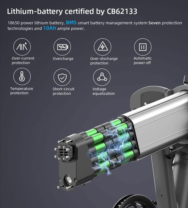 HIMO ZB20 Folding Electric Bike | 80km Range E-Bike