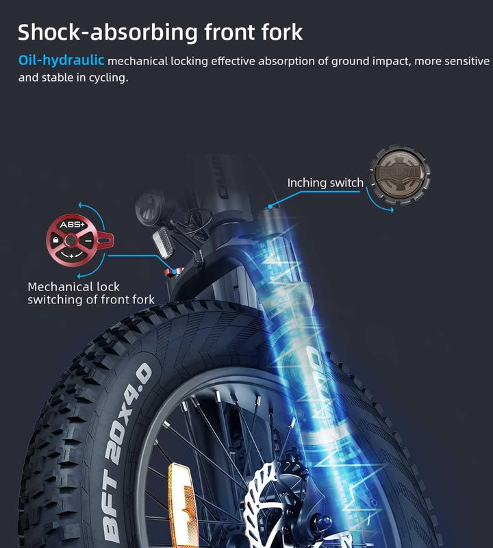 HIMO ZB20 Folding Electric Bike | 80km Range E-Bike