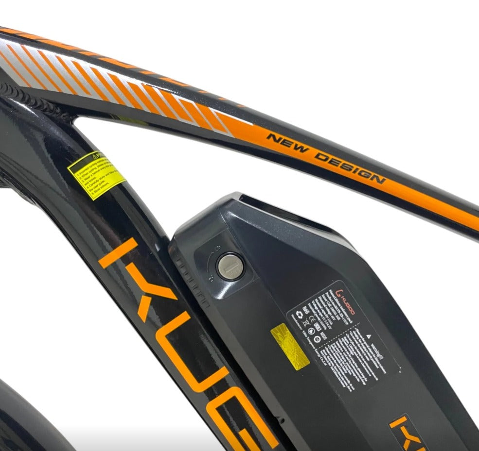Kugoo Kirin V3 Black Electric Bike for City and Mountain Riding