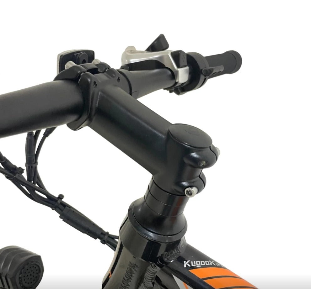 Kugoo Kirin V3 Black Electric Bike for City and Mountain Riding