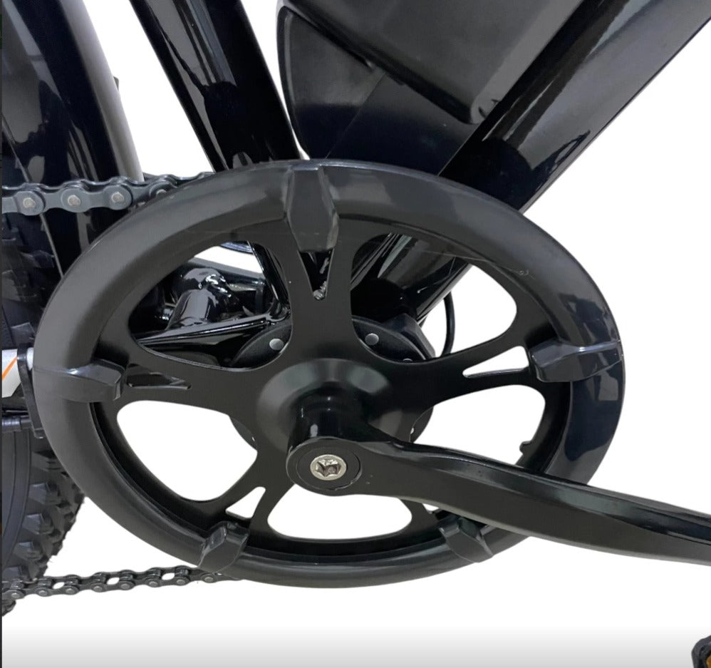 Kugoo Kirin V3 Black Electric Bike for City and Mountain Riding