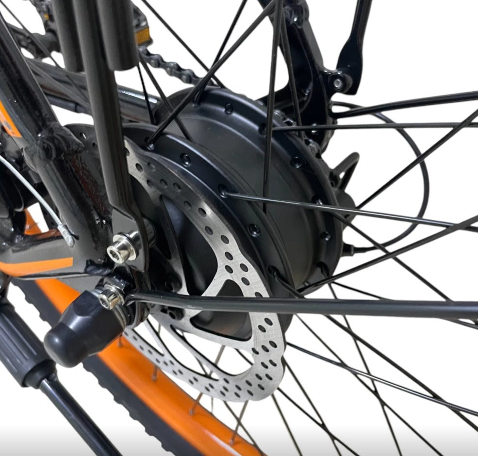 Kugoo Kirin V3 Black Electric Bike for City and Mountain Riding