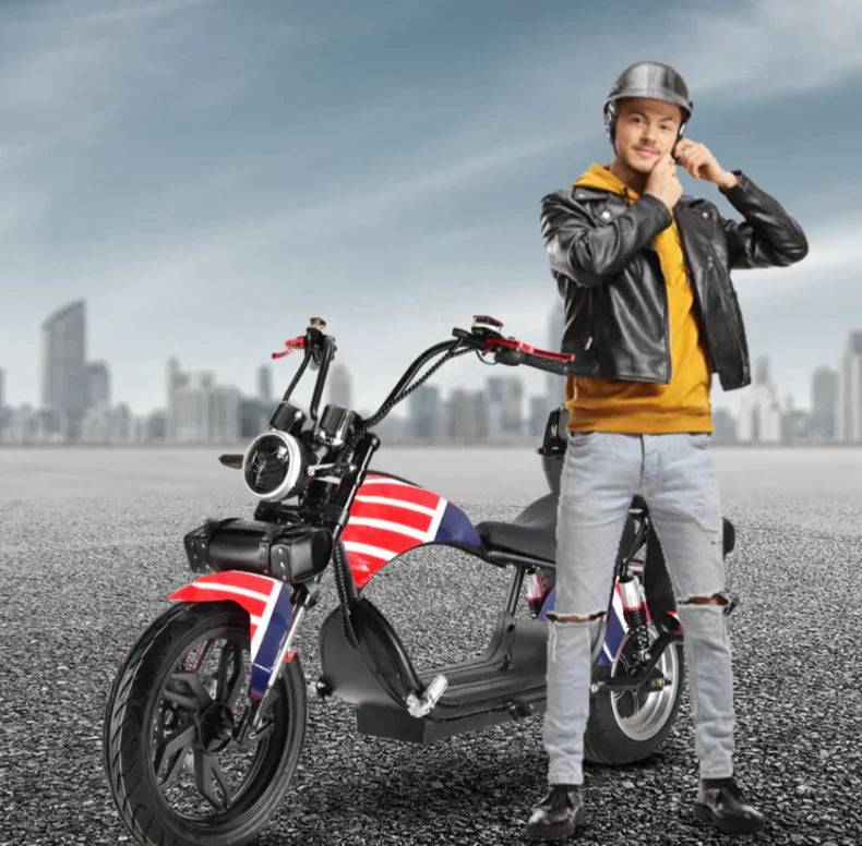 Arabiancart X1 Big Harley Style Electric Bike - 4000W Surron Style E-Bike