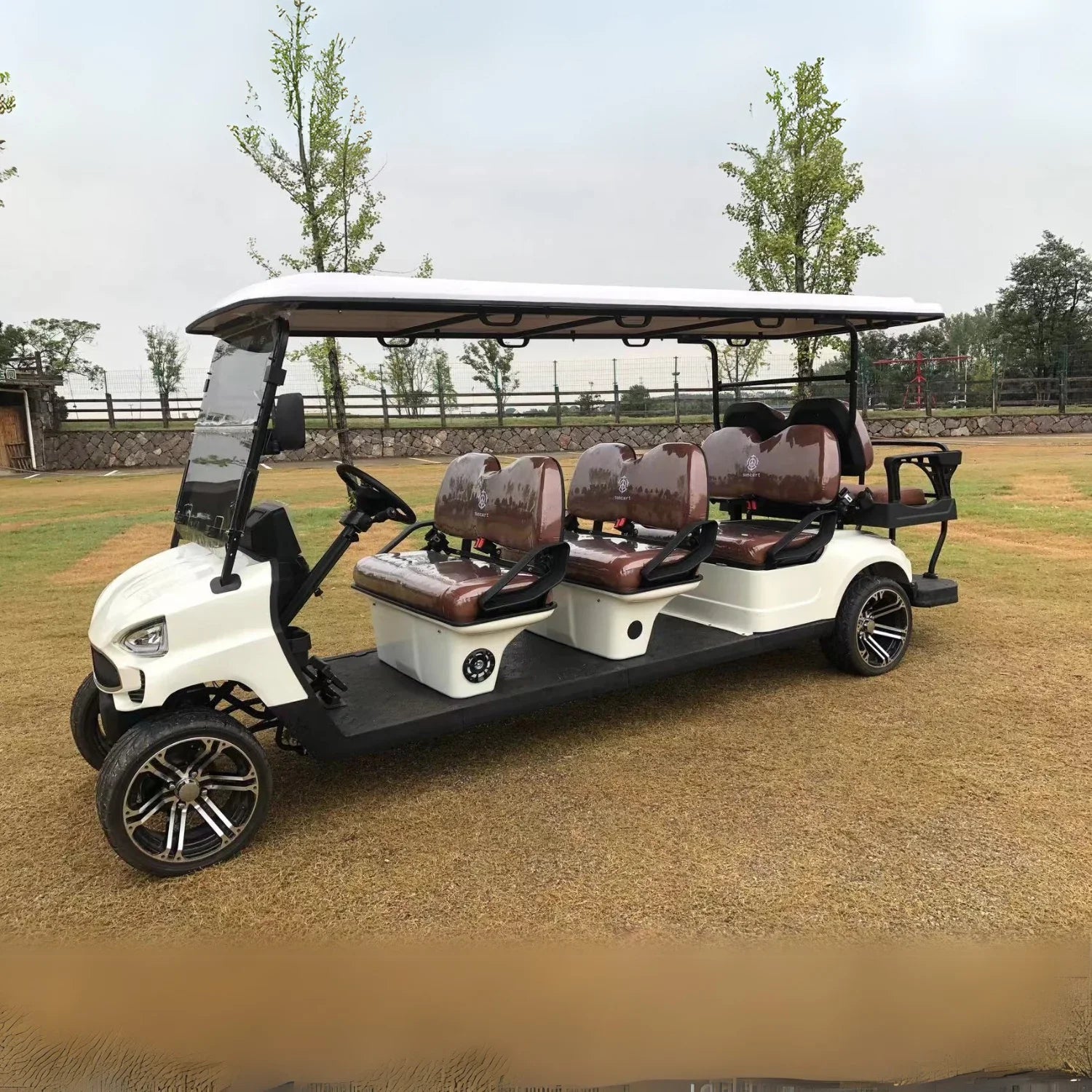 8 Seater Golf Cart With Lithium Battery