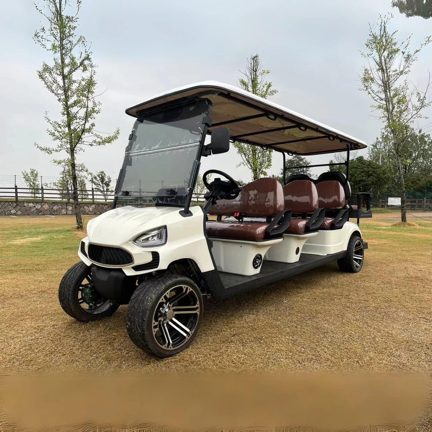 8 Seater Golf Cart With Lithium Battery