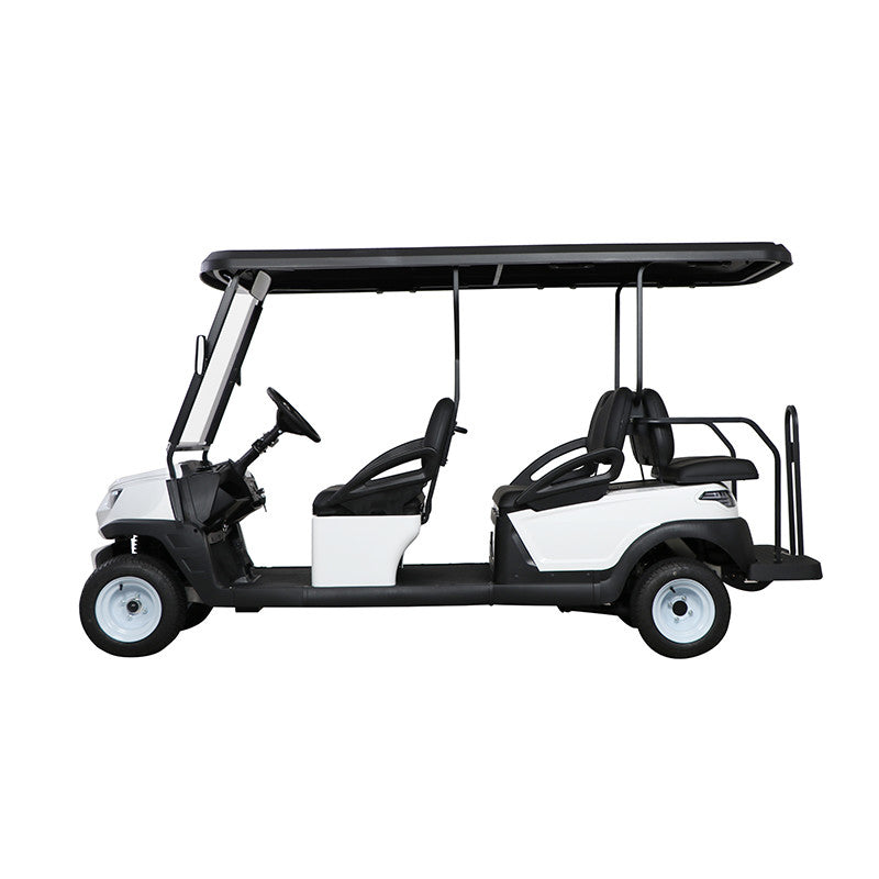 6 Seater Electric Golf Cart with Lithium Battery Long Range for Dubai Resorts and Golf Courses