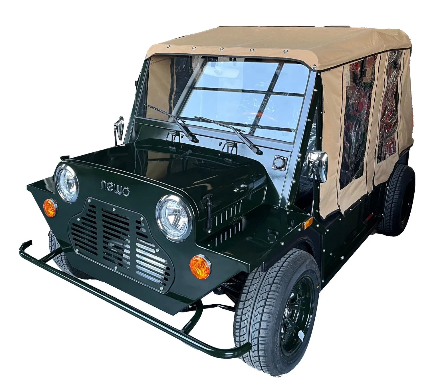 Full Aluminum Alloy EEC Mini Moke Electric Sightseeing Buggy Car Moke Golf Cart
