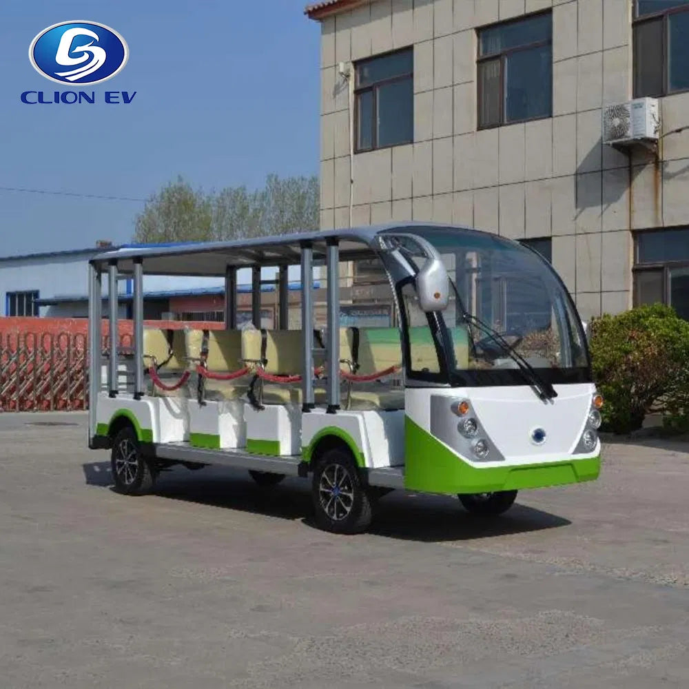 Villa Resort 14 Passenger Electric Tourist Sightseeing Mini Bus