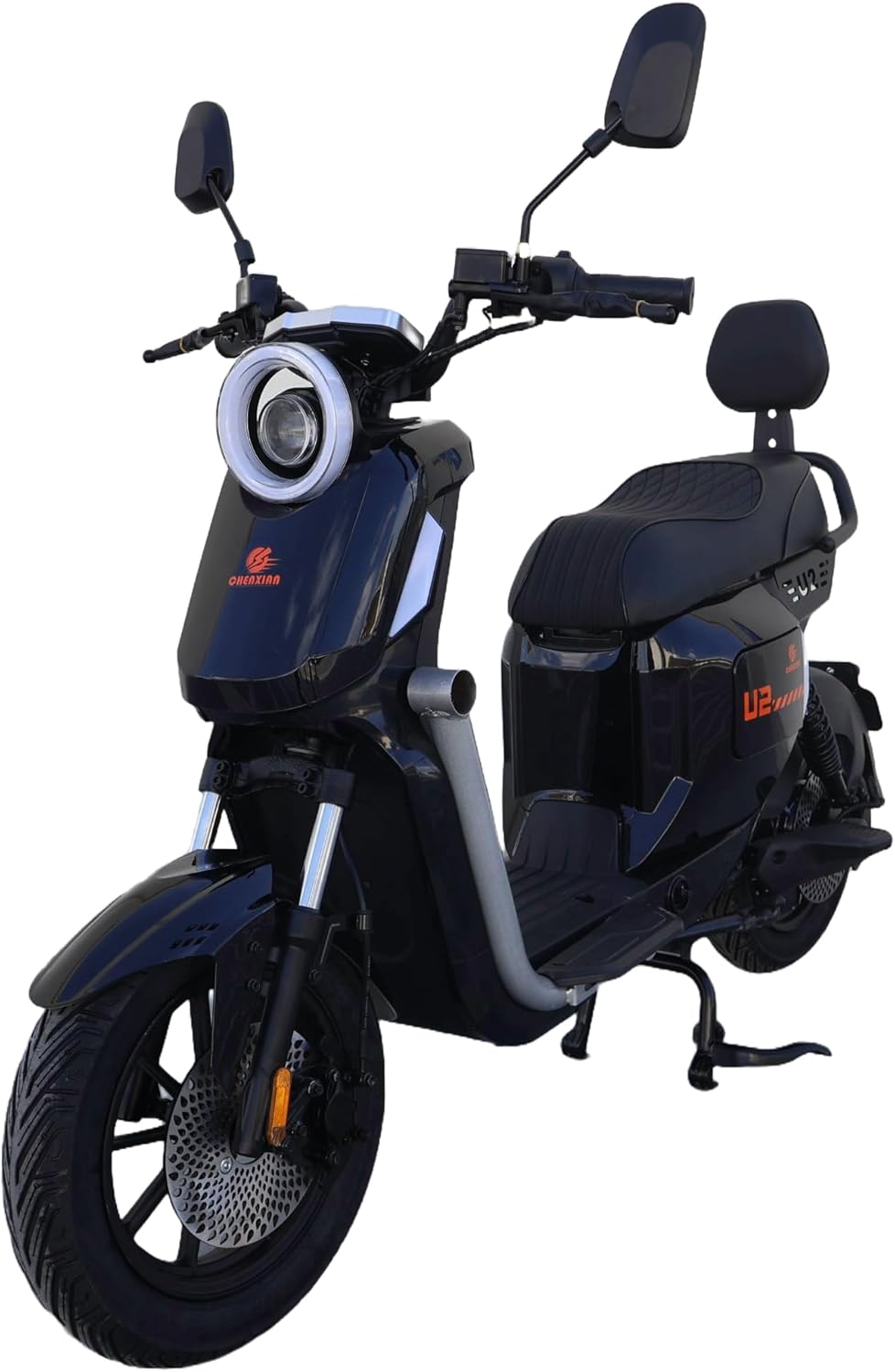 U2 電動滑板車 48V 20A 400W 時尚城市騎乘者 附舒適座椅 環形燈