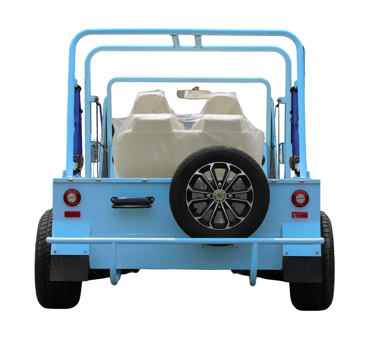 Full Aluminum Alloy EEC Mini Moke Electric Sightseeing Buggy Car Moke Golf Cart