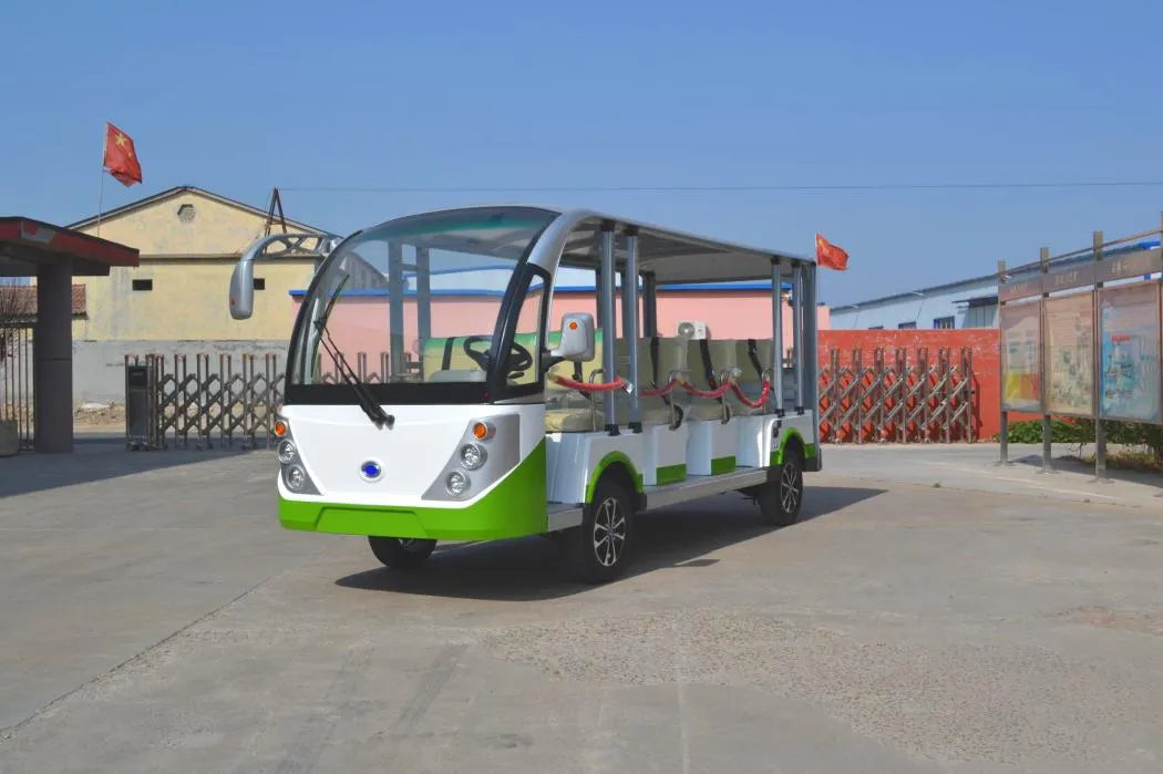 Villa Resort 14 Passenger Electric Tourist Sightseeing Mini Bus
