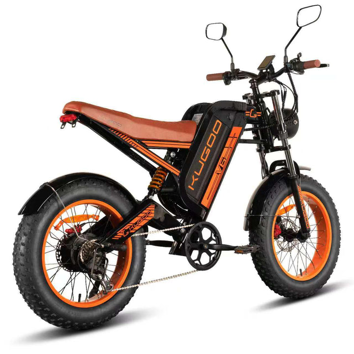 Kugoo V6 High Power Electric Bike | 1000W Fat Tire E-Bike