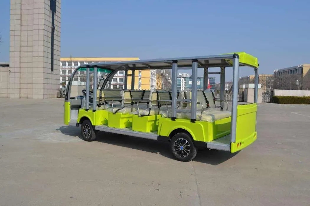 Villa Resort 14 Passenger Electric Tourist Sightseeing Mini Bus