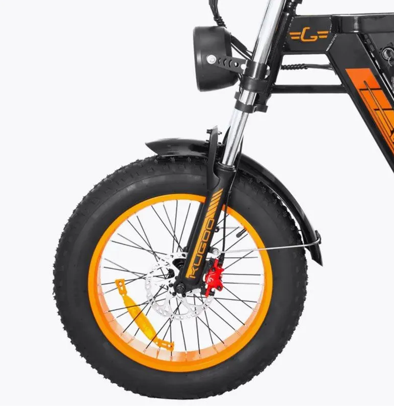Kugoo V6 High Power Electric Bike | 1000W Fat Tire E-Bike