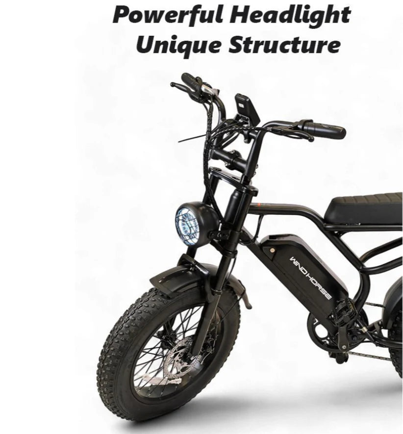Arabian Cart V8 Pro Electric Bike 750W 48V 15.6Ah