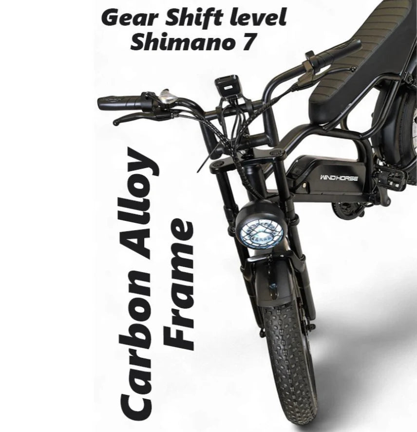 Arabian Cart V8 Pro Electric Bike 750W 48V 15.6Ah