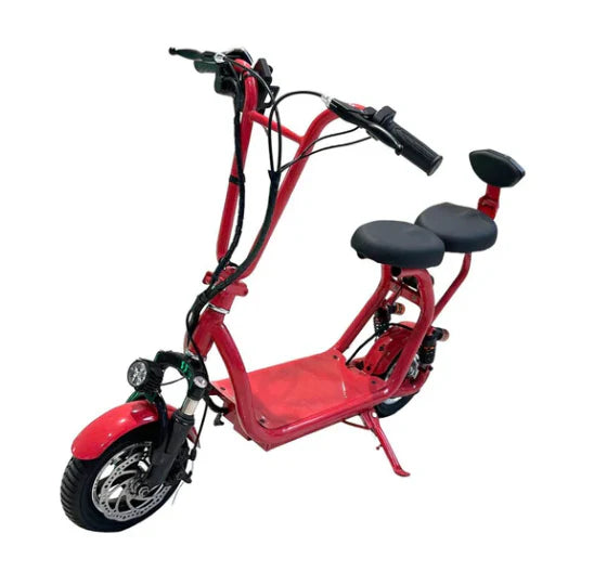 Two Seater Electric Scooter 350W with Double Seat
