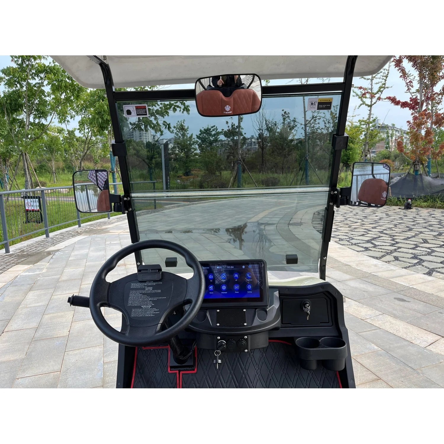 2-Seater Electric Golf Cart