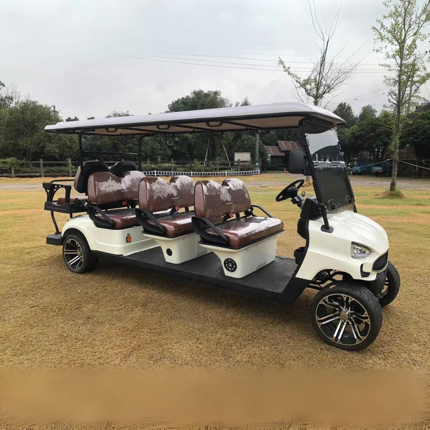 8 Seater Golf Cart With Lithium Battery