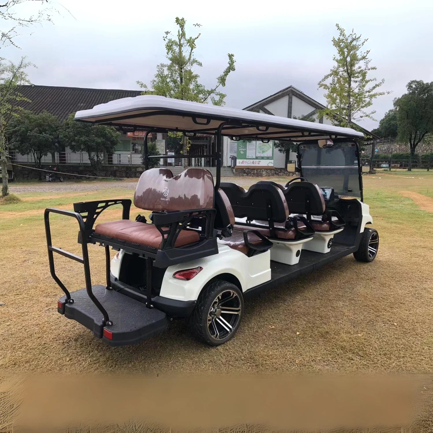 8 Seater Golf Cart With Lithium Battery