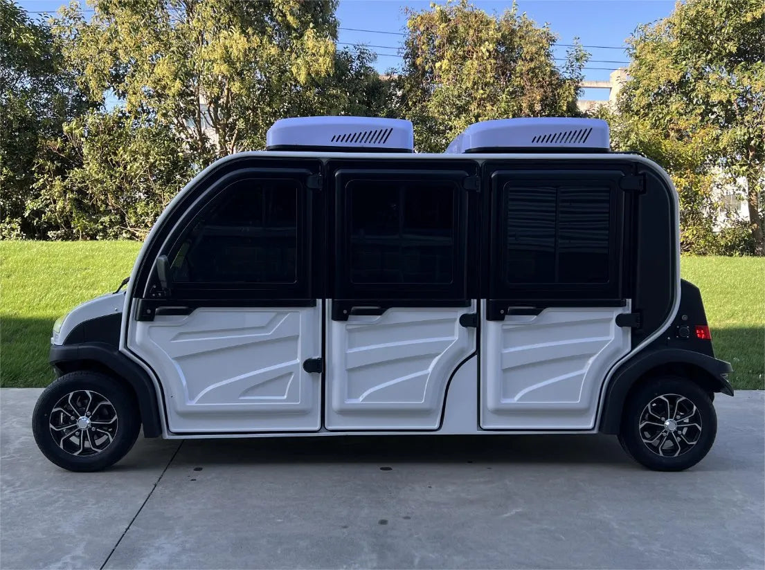 6 Seater Electric Golf Cart with Air Conditioning for Resorts and Sightseeing in Dubai UAE