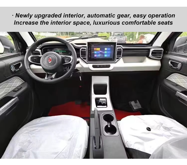 Arabian Carts Electric Golf Cart 4 Seater Pickup with Automatic Gear 4x4 Power 48V New