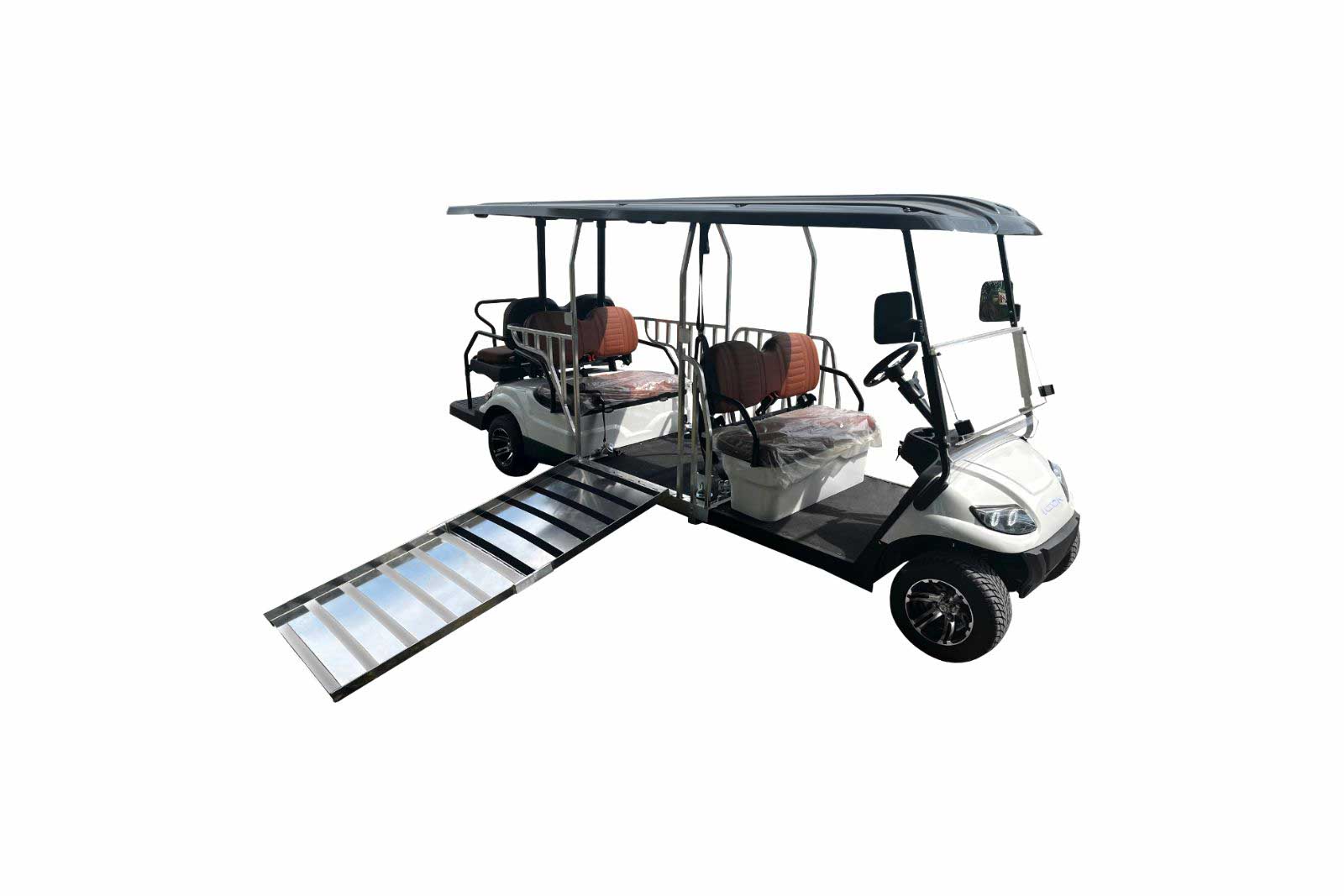 ADA Compliant Wheelchair Accessible Electric Golf Cart Shuttle for UAE and Dubai