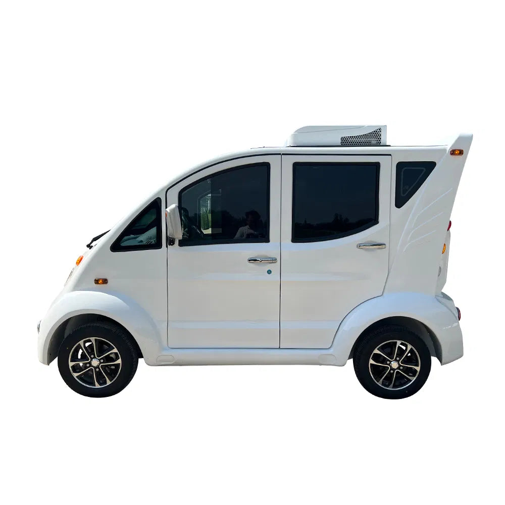 Enclosed 5 Seater Golf Cart with Dual AC | Electric Patrol Buggy for Dubai UAE Resorts