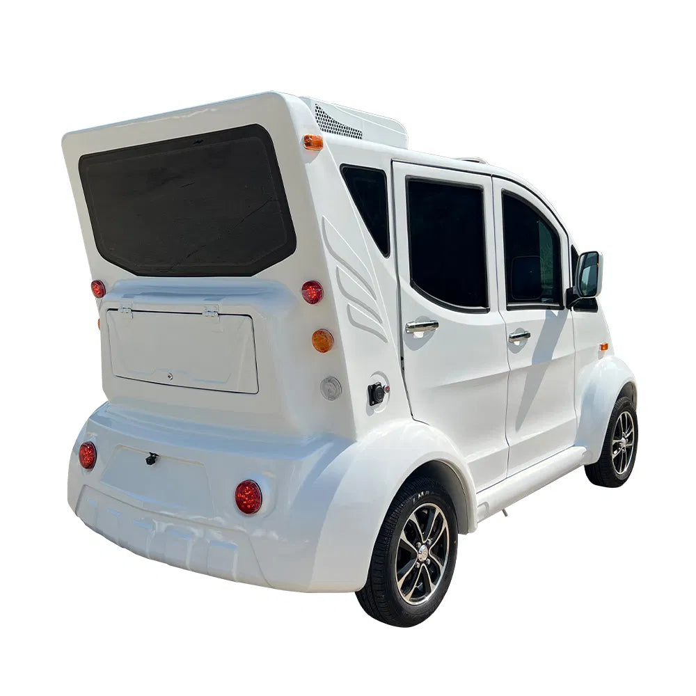 Enclosed 5 Seater Golf Cart with Dual AC | Electric Patrol Buggy for Dubai UAE Resorts