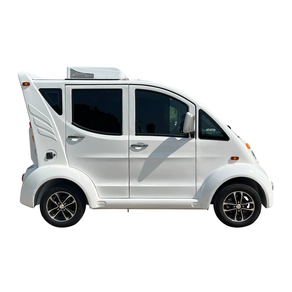 Enclosed 5 Seater Golf Cart with Dual AC | Electric Patrol Buggy for Dubai UAE Resorts