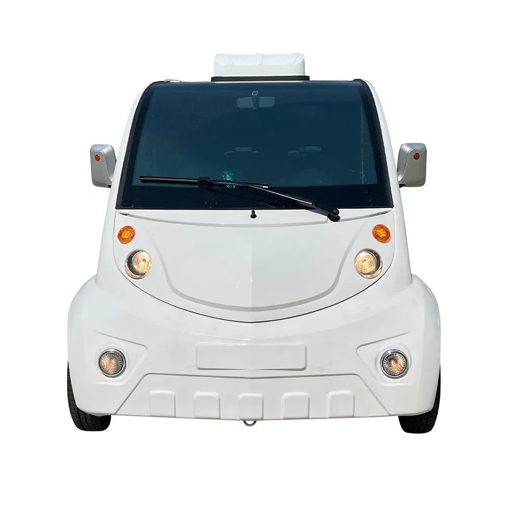 Enclosed 5 Seater Golf Cart with Dual AC | Electric Patrol Buggy for Dubai UAE Resorts