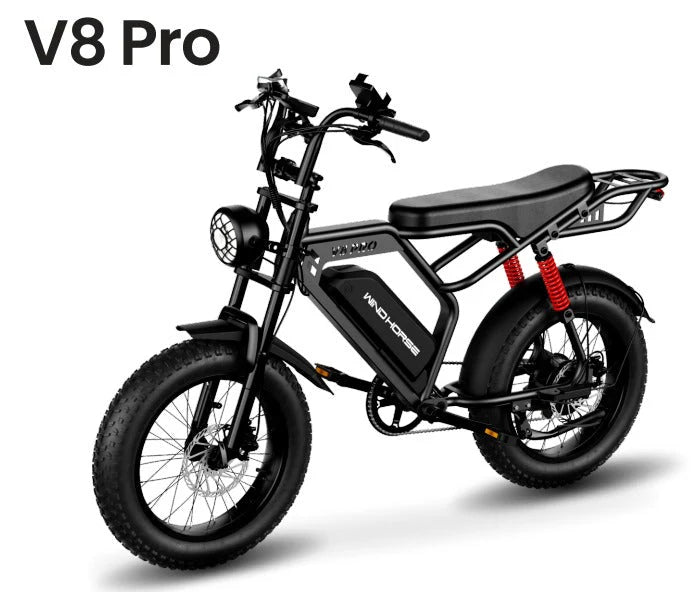 Arabian Cart V8 Pro Electric Bike 750W 48V 15.6Ah