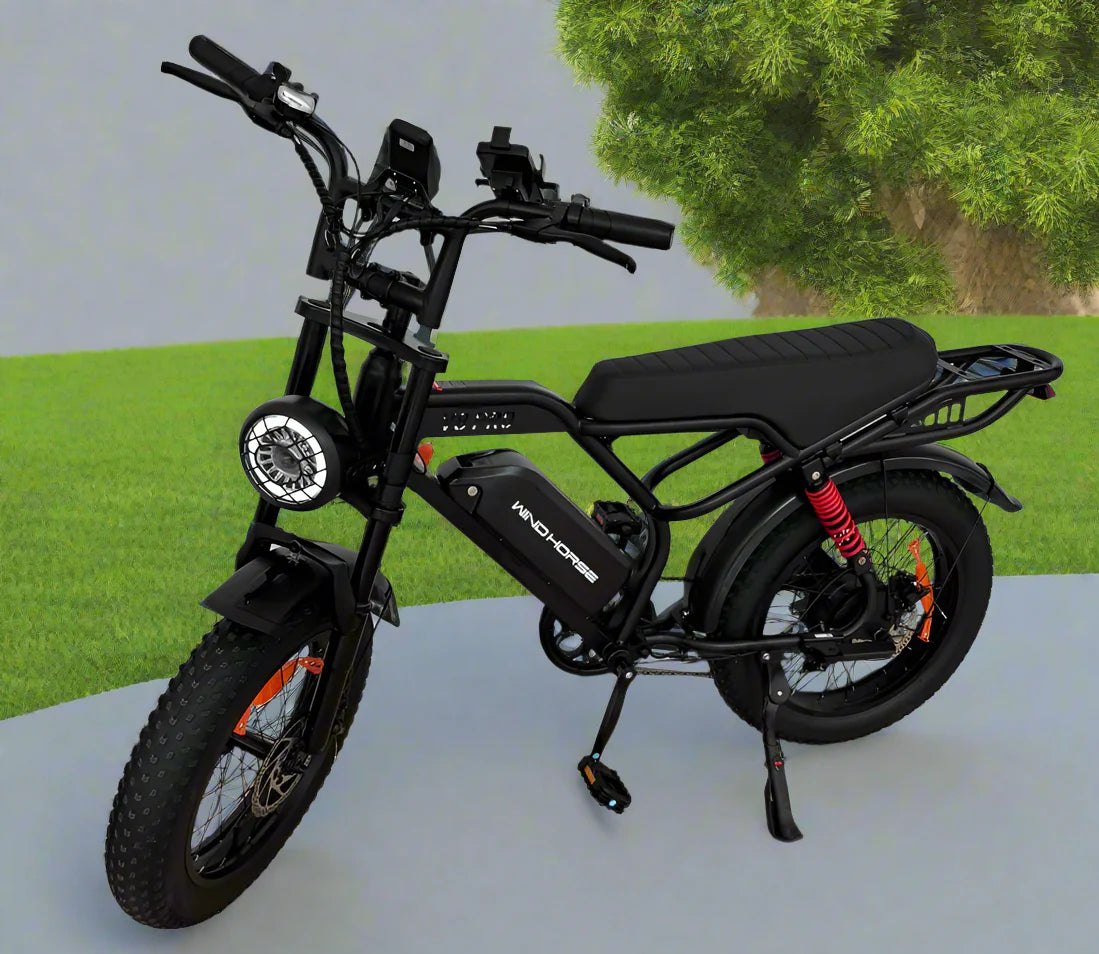 Arabian Cart V8 Pro Electric Bike 750W 48V 15.6Ah