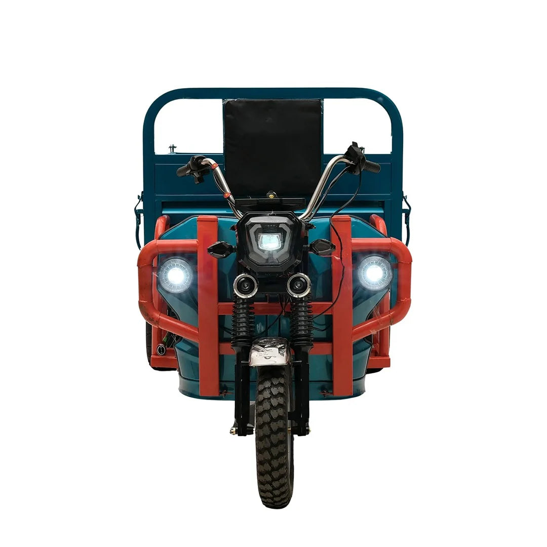 Motorcycle with a sidecar on a white background
